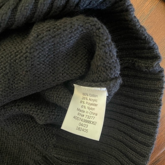 NWT Sonoma Mock Neck Sweater Size S - Picture 5 of 6